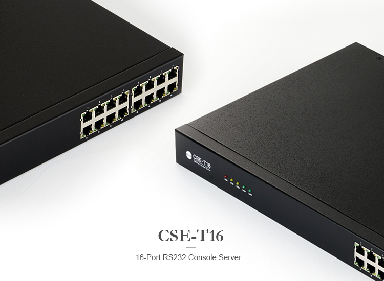 console server 16 ports rs232 cse t16