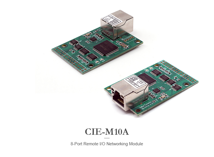 remote io modbus tcp module cie m10a