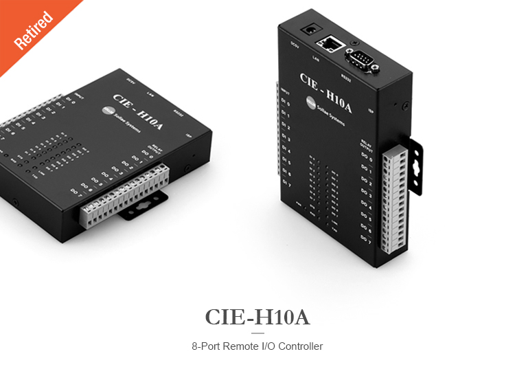 remote io modbus tcp device cie h10a