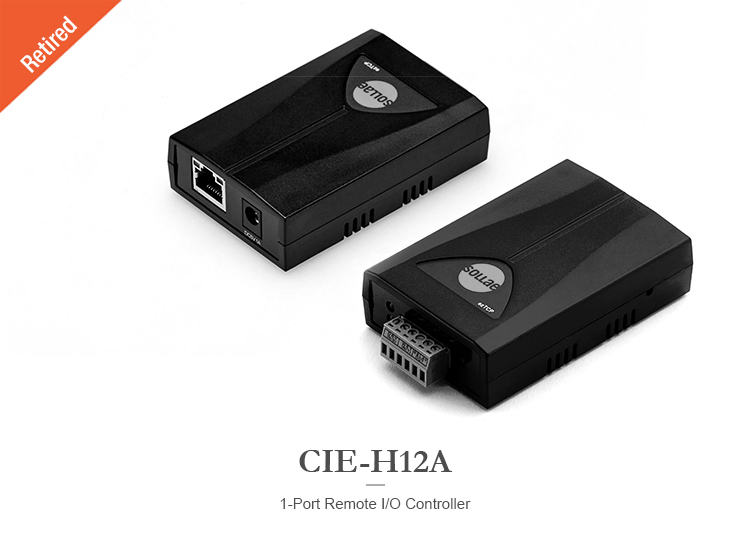 remote io modbus tcp device cie h12a